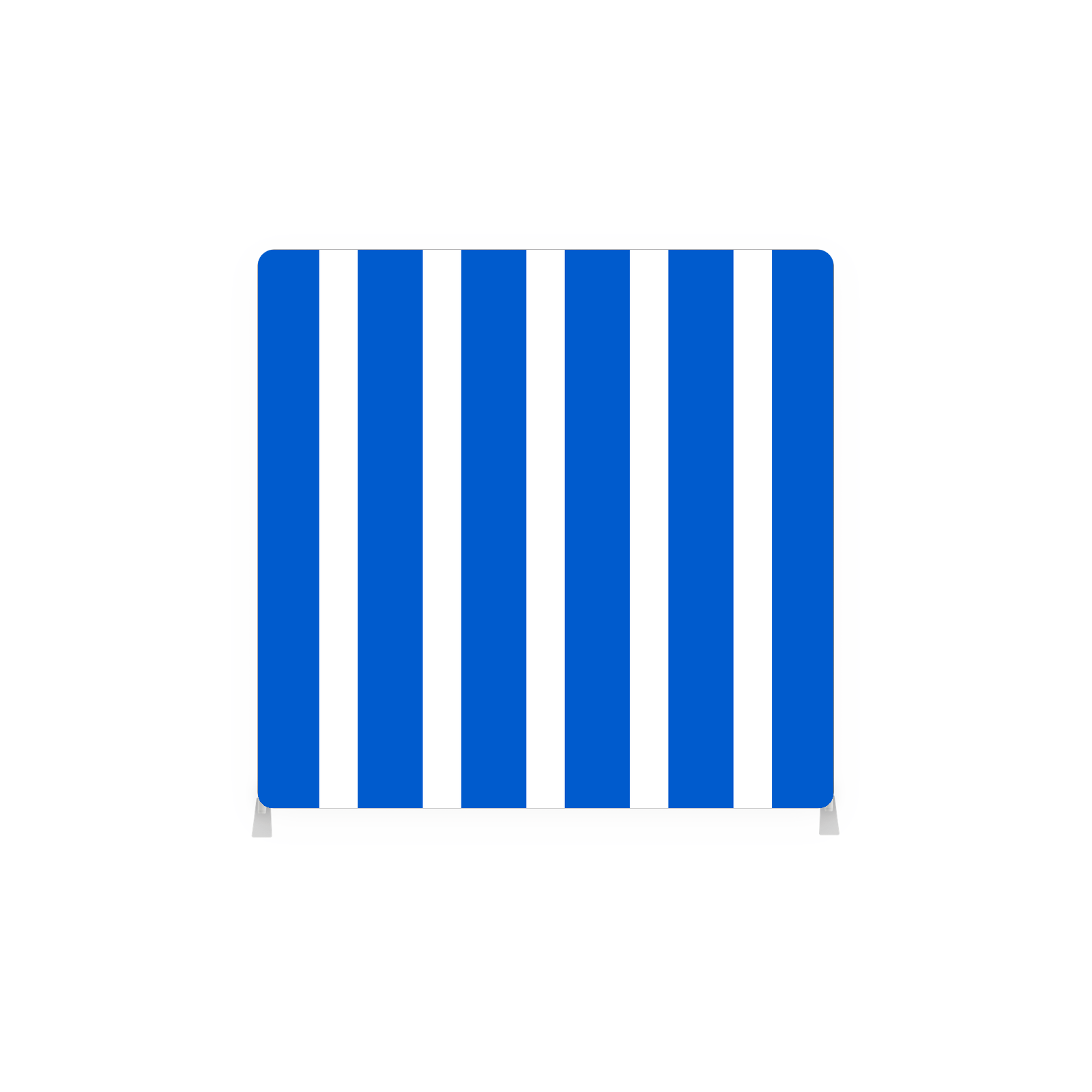Blue and White Stripe