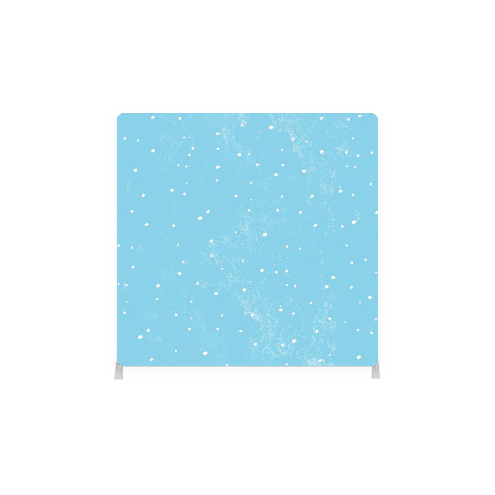 Blue and White Splatter