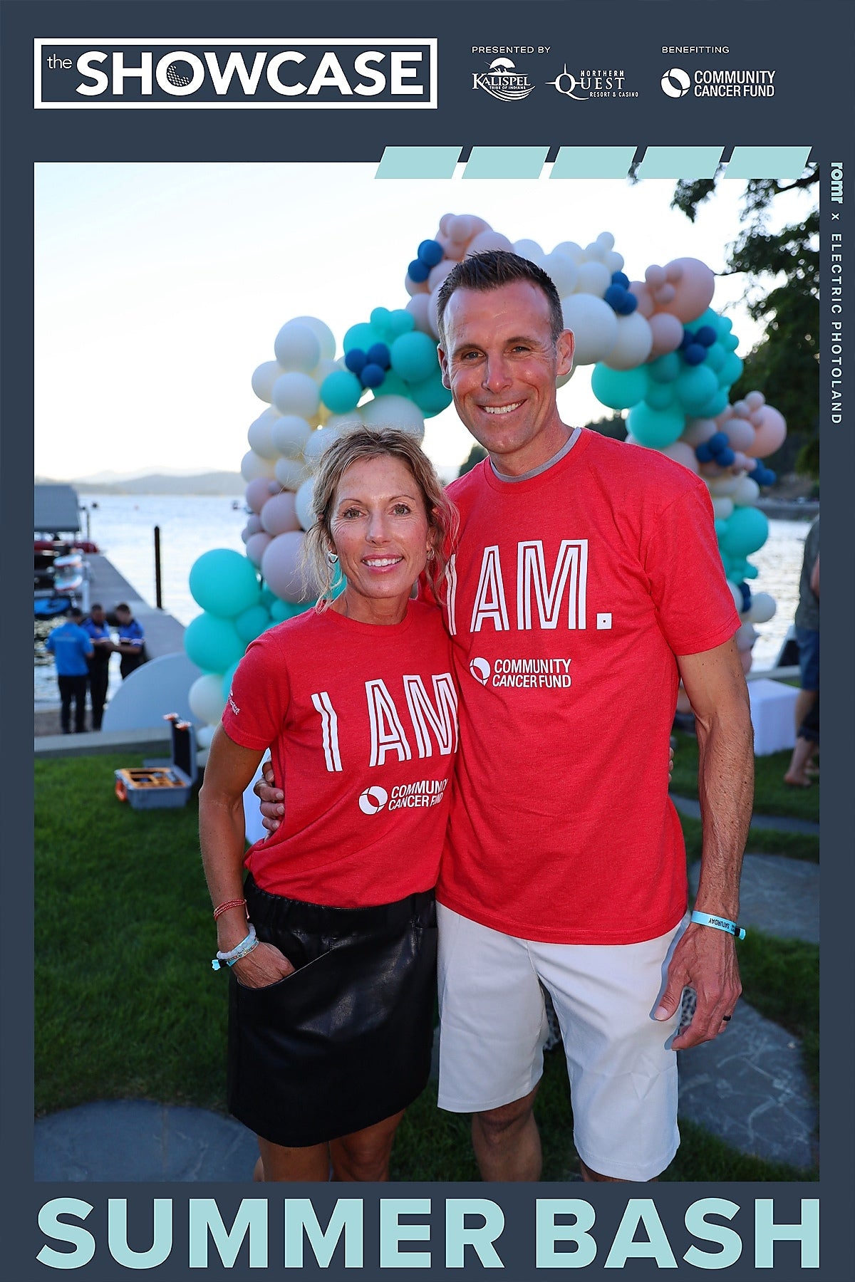 Community Cancer Fund supporters photographed at The Showcase Summer Bash in Coeur d’Alene